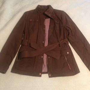 Hunter green light weight jacket